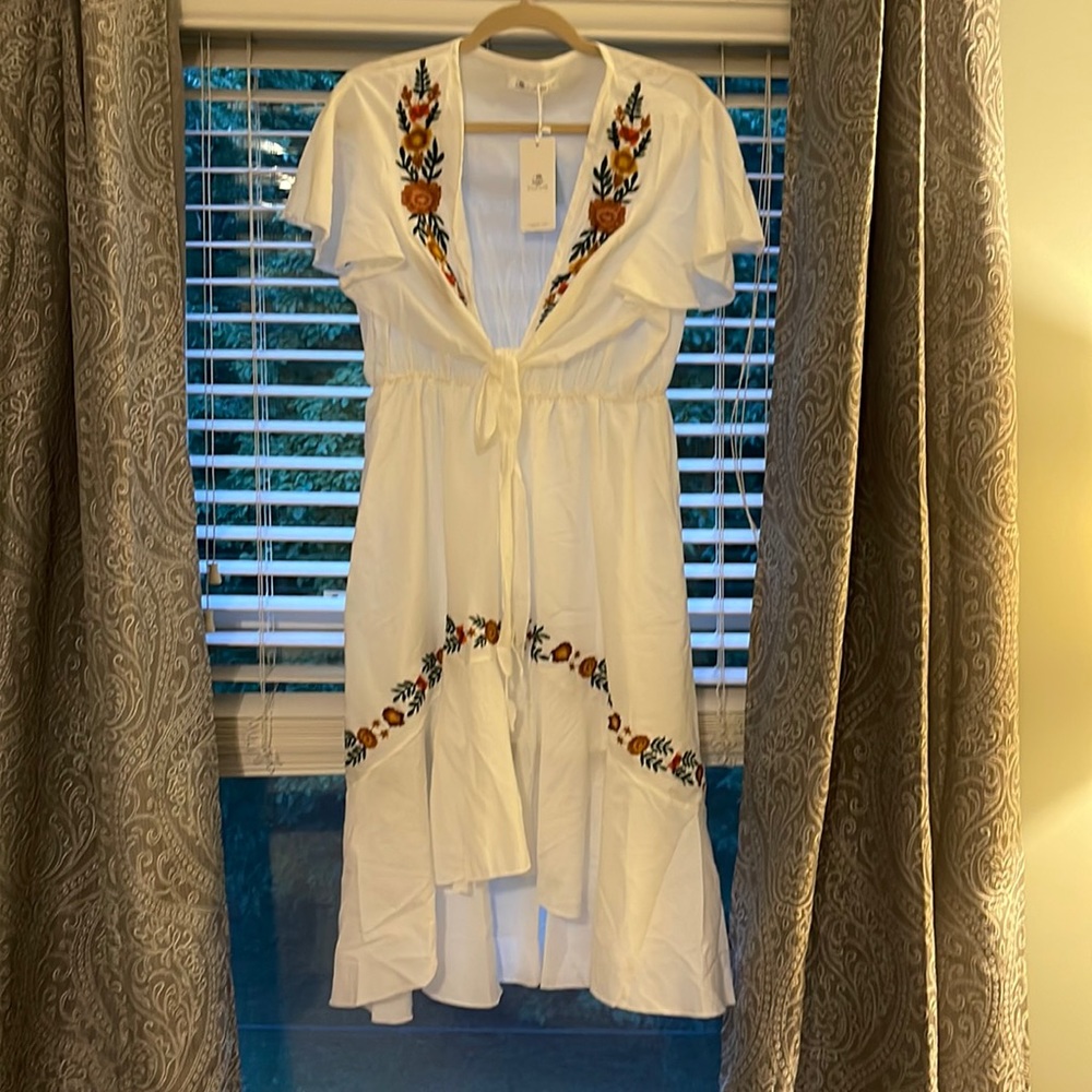 Cupshe Embroidered Dress